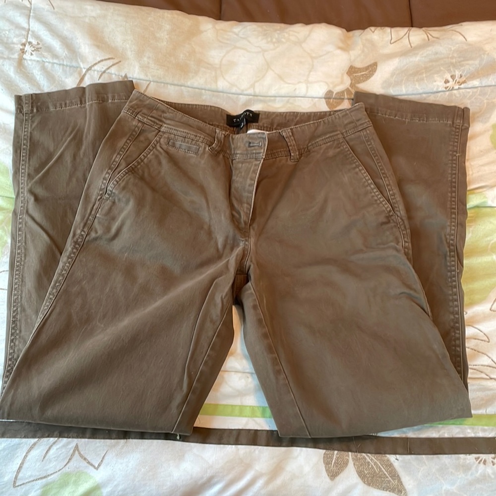 Talbots green pants